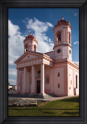 Framed Cuba, Catedral de San Rosendo, Cathedral Print