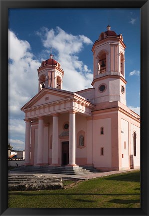 Framed Cuba, Catedral de San Rosendo, Cathedral Print