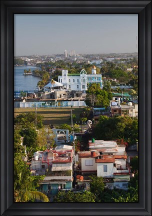 Framed Cuba, Cienfuegos Province, Cienfuegos city view Print