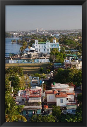 Framed Cuba, Cienfuegos Province, Cienfuegos city view Print