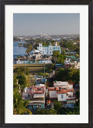 Framed Cuba, Cienfuegos Province, Cienfuegos city view Print