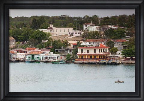Framed Cuba, Cienfuegos, Bahia de Cienfuegos Print