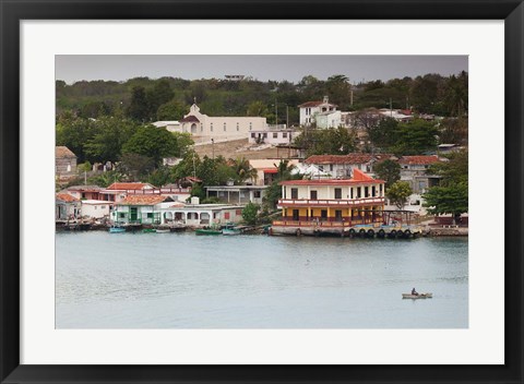 Framed Cuba, Cienfuegos, Bahia de Cienfuegos Print