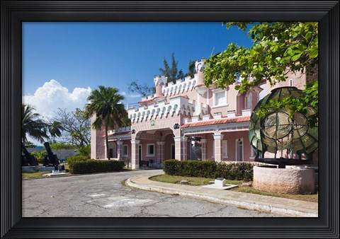 Framed Cuba, Cienfuegos, Naval museum, Exterior Print