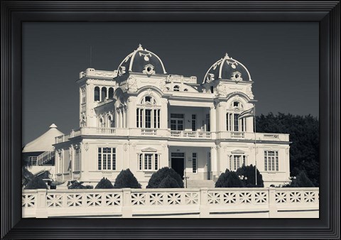 Framed Cuba, Cienfuegos, Punta Gorda, Club Cienfuegos Print
