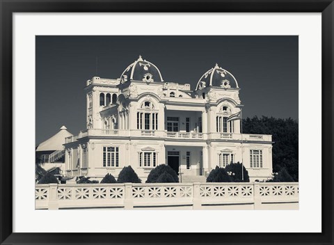 Framed Cuba, Cienfuegos, Punta Gorda, Club Cienfuegos Print