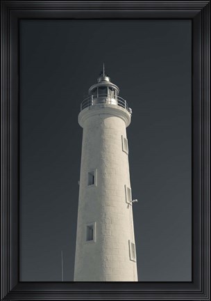 Framed Cuba, Cienfuegos, Rancho Luna lighthouse Print