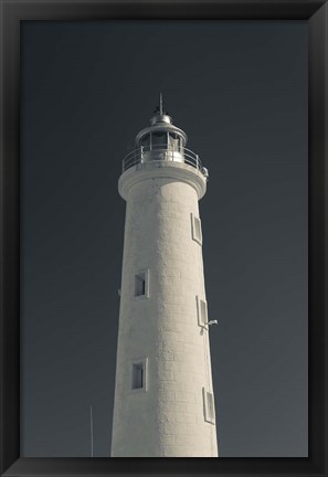 Framed Cuba, Cienfuegos, Rancho Luna lighthouse Print