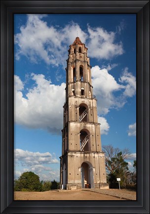 Framed Cuba, Manaca Iznaga, Sugar plantation tower Print