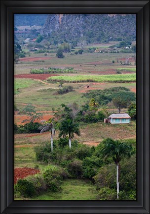 Framed Cuba, Pinar del Rio Province, Vinales Valley Print
