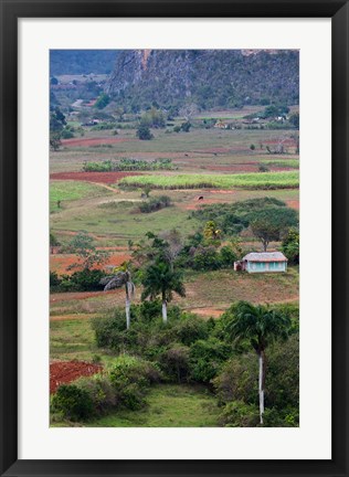 Framed Cuba, Pinar del Rio Province, Vinales Valley Print