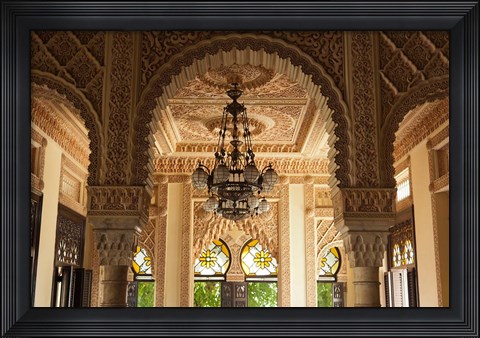 Framed Cuba, Punta Gorda, Palacio de Valle interior Print
