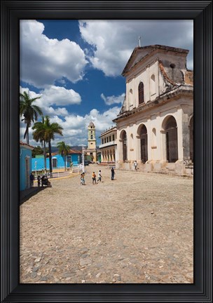Framed Cuba, Trinidad, Holy Trinity Church Print