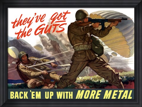 Framed They&#39;ve Got the Guts! Print