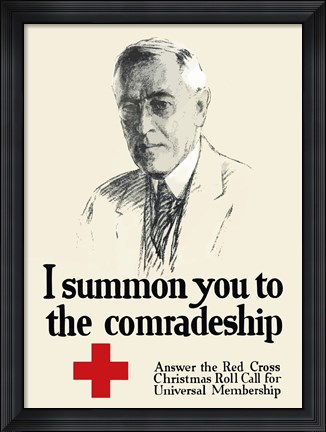 Framed I Summon You to the Comradeship Print