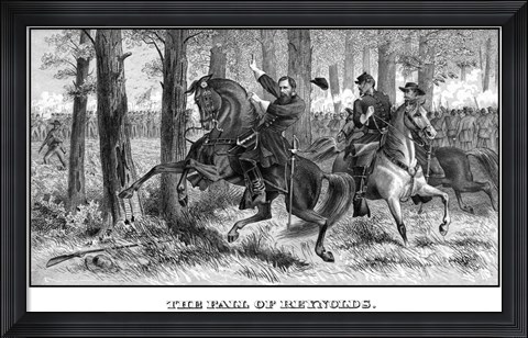 Framed Union General John Reynolds Print