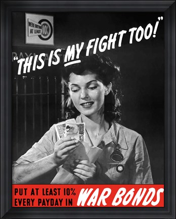 Framed This is My Fight Too Print