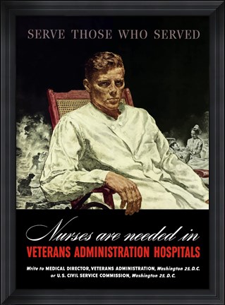 Framed Serve Those Who Served Print