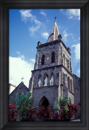 Framed Roseau, Dominica Print