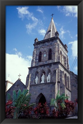 Framed Roseau, Dominica Print