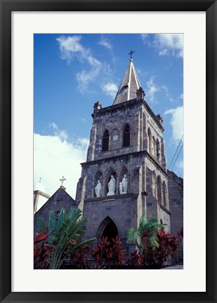 Framed Roseau, Dominica Print