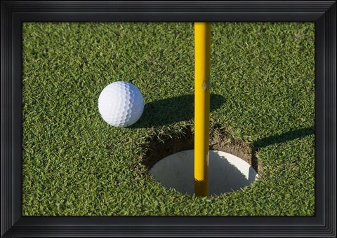 Framed Dominican Republic, Bavaro, Punta Blanca Golf Club Print