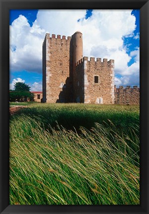 Framed Fort, Spanish Colonial City, Dominican Republic Print
