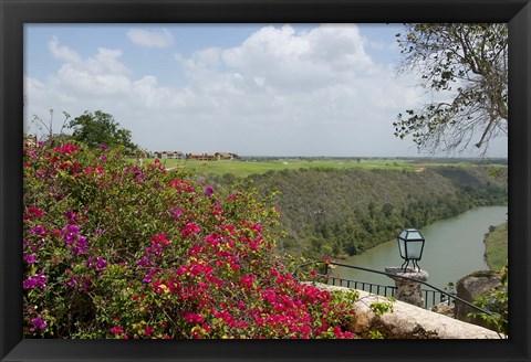 Framed Villas at Dye Fore, Dye Fore Golf Course, Los Altos, Casa De Campo, Dominican Republic Print