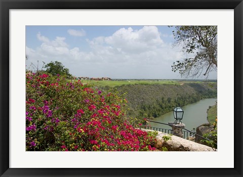 Framed Villas at Dye Fore, Dye Fore Golf Course, Los Altos, Casa De Campo, Dominican Republic Print