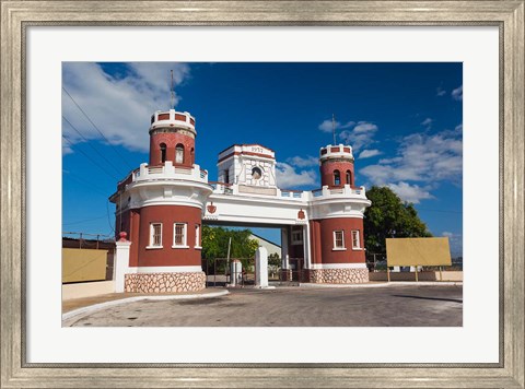 Framed Cuba, Castillo de San Severino fortification Print