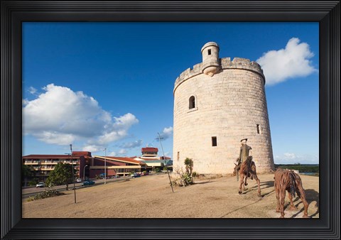 Framed Cuba, Matanzas Province, Varadero, Tower Print