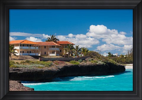 Framed Cuba, Matanzas Province, Varadero, Varadero Beach Condos Print