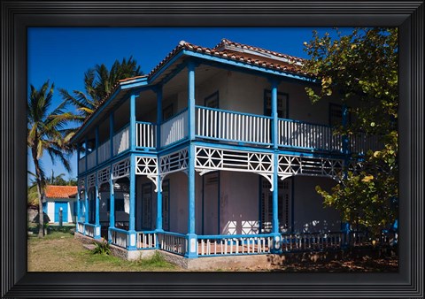 Framed Cuba, Varadero, Museo Municipal de Varadero museum Print