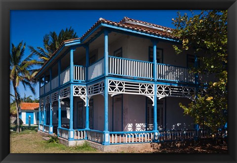 Framed Cuba, Varadero, Museo Municipal de Varadero museum Print