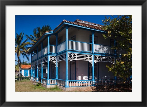 Framed Cuba, Varadero, Museo Municipal de Varadero museum Print