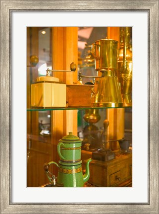 Framed Coffee Museum and Roasters, Basse-Terre, Guadaloupe, Caribbean Print