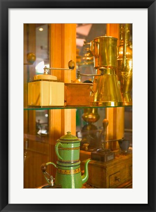 Framed Coffee Museum and Roasters, Basse-Terre, Guadaloupe, Caribbean Print