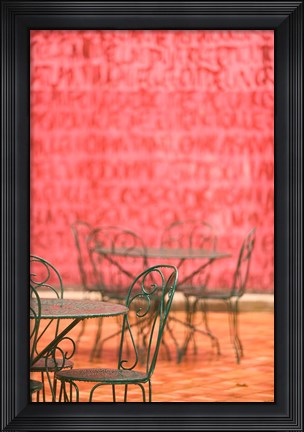 Framed Musee Saint John Perse, Grande Terre, Guadaloupe, Caribbean Print