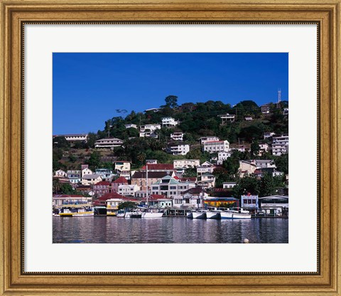 Framed St George, Grenada, Caribbean Print