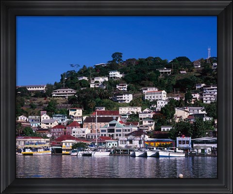 Framed St George, Grenada, Caribbean Print