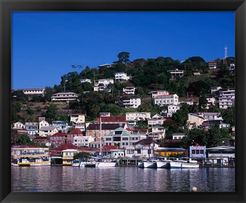Framed St George, Grenada, Caribbean Print