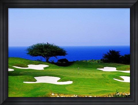 Framed White Witch Golf Course, Montego Bay, Jamaica Print