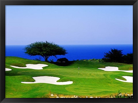 Framed White Witch Golf Course, Montego Bay, Jamaica Print