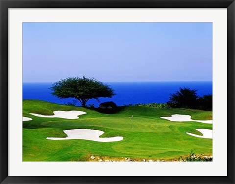 Framed White Witch Golf Course, Montego Bay, Jamaica Print