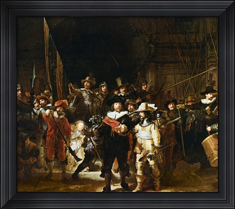 Framed Nightwatch Print