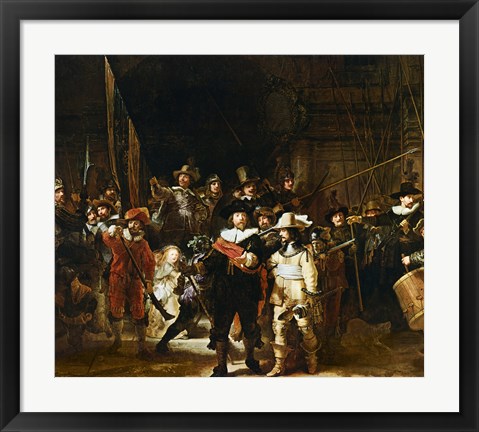 Framed Nightwatch Print