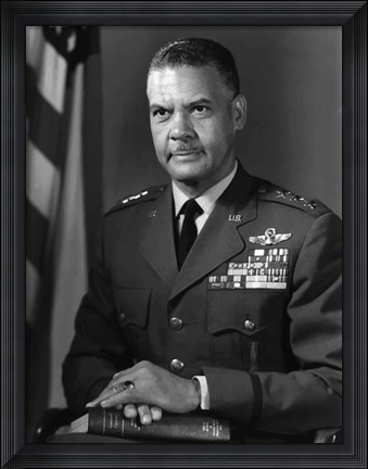 Framed General Benjamin O Davis Jr Print