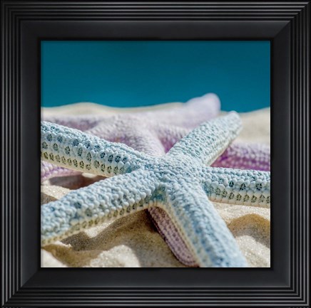 Framed Colored Stars Print
