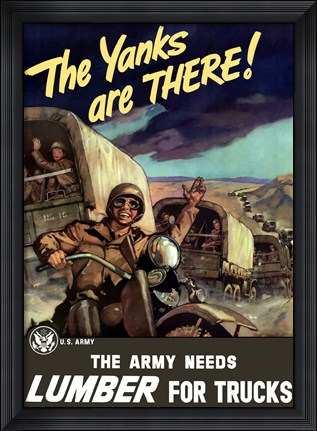 Framed Yanks Are Here! Print