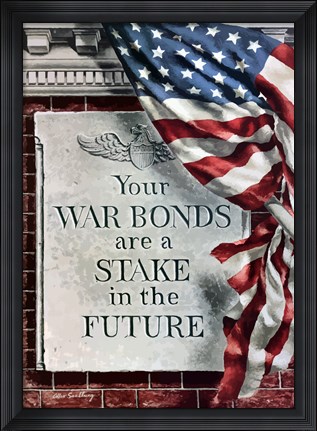 Framed Your War Bonds Print